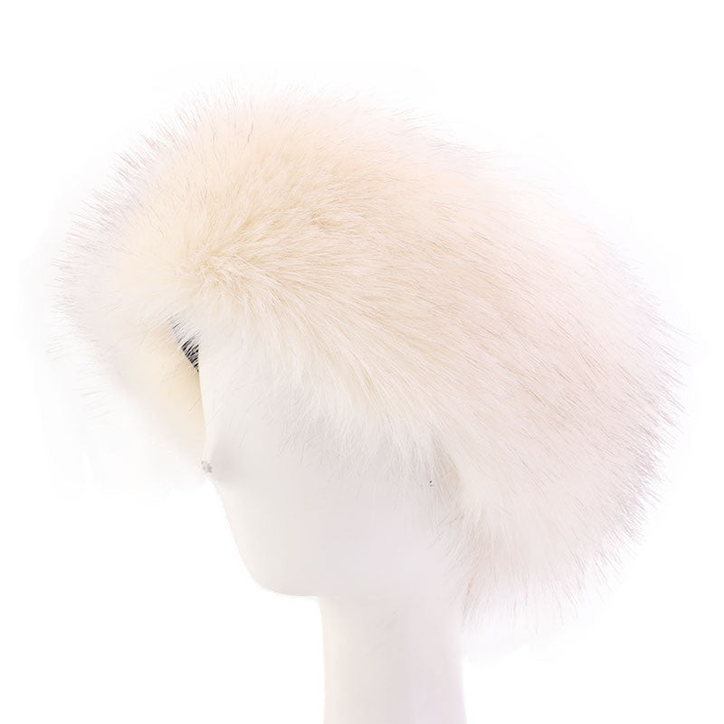 Warm Fur Headband Plush Ear Protectors