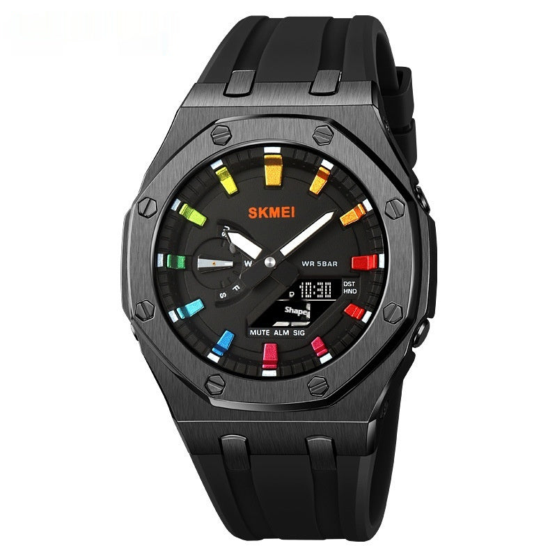 Multifunctional Sports Waterproof Luminous Electronic Watch