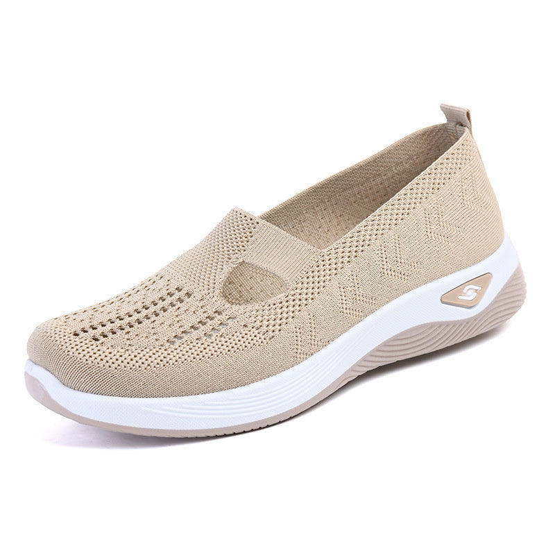 Women's Shoes Soft Bottom Not Tired Feet Slip-on Mesh