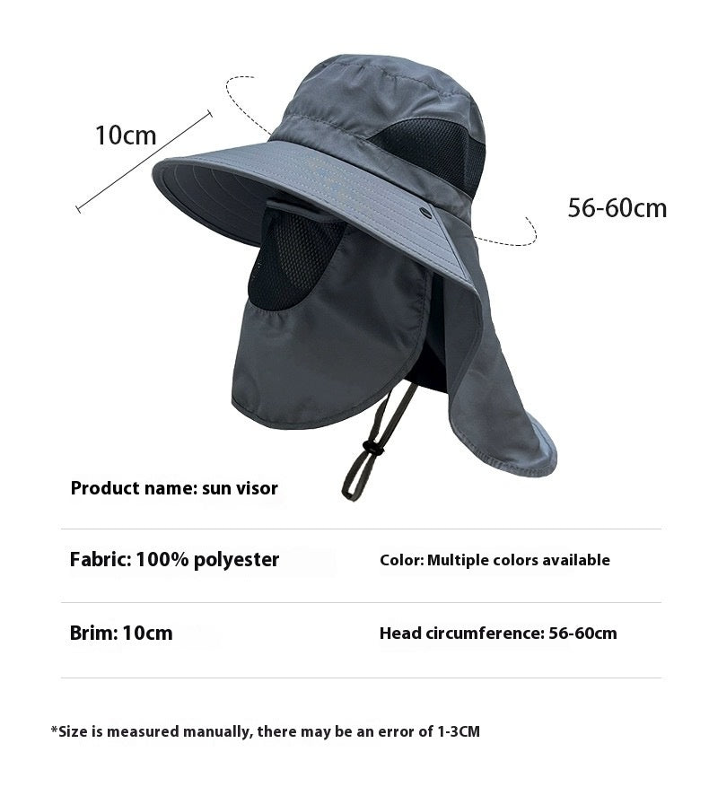 Men's Summer Fishing All-inclusive Sun Protection Hat