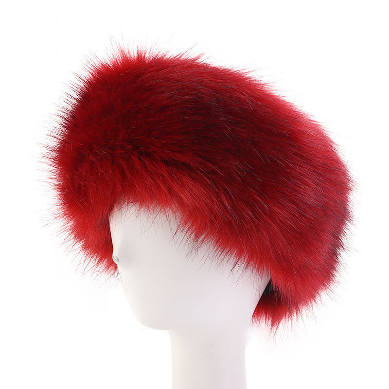 Warm Fur Headband Plush Ear Protectors