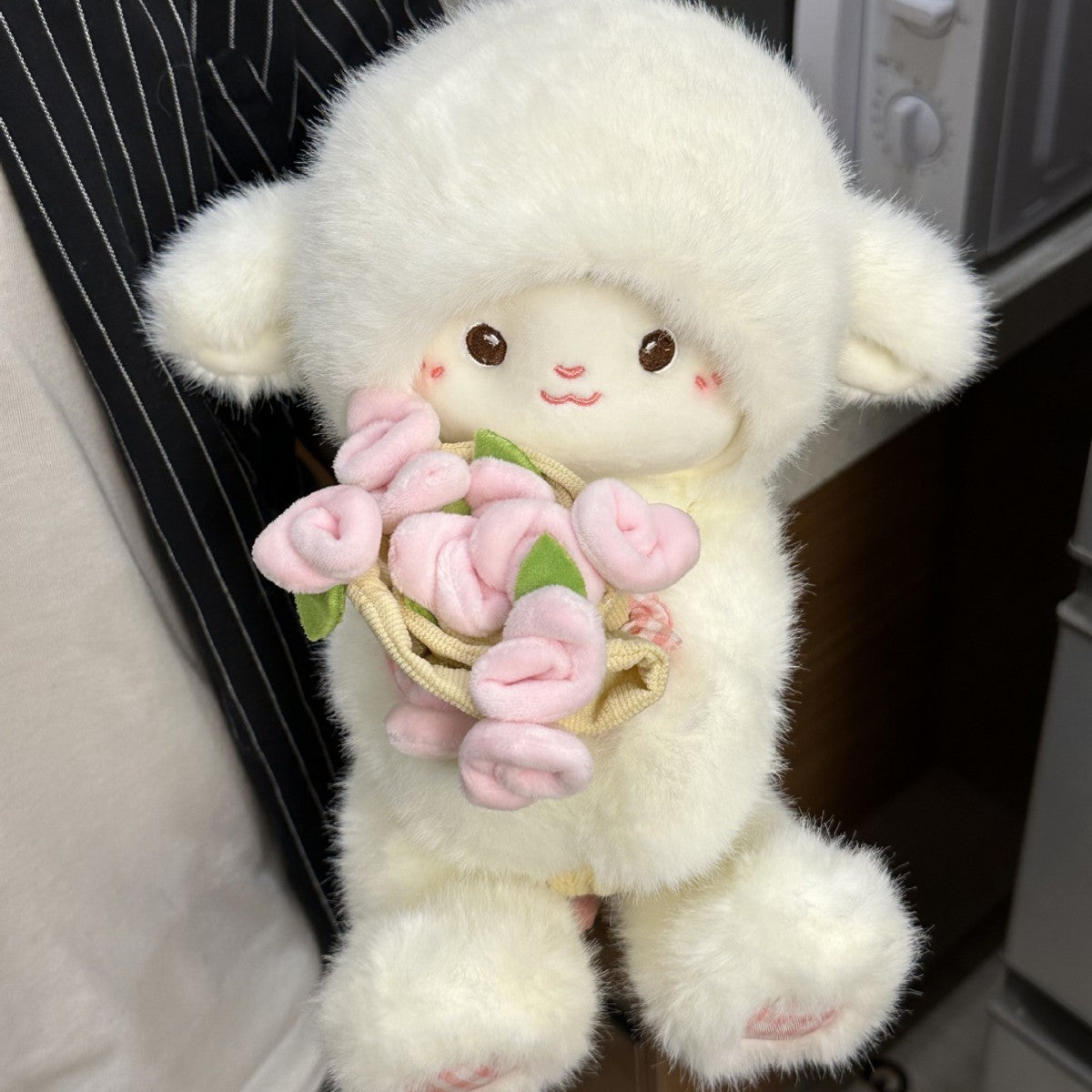 Lamb Puppet 520 Gift Rose Plush Doll