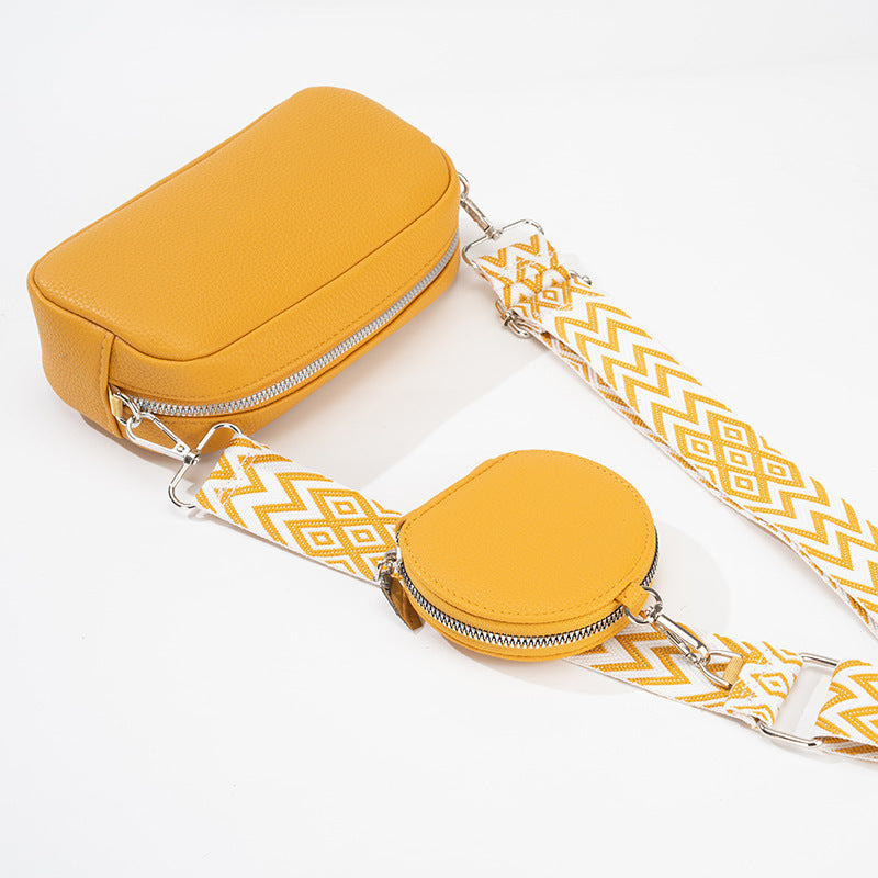 New Style Versatile Pu Material Simple Casual One-shoulder Crossbody Bag For Women