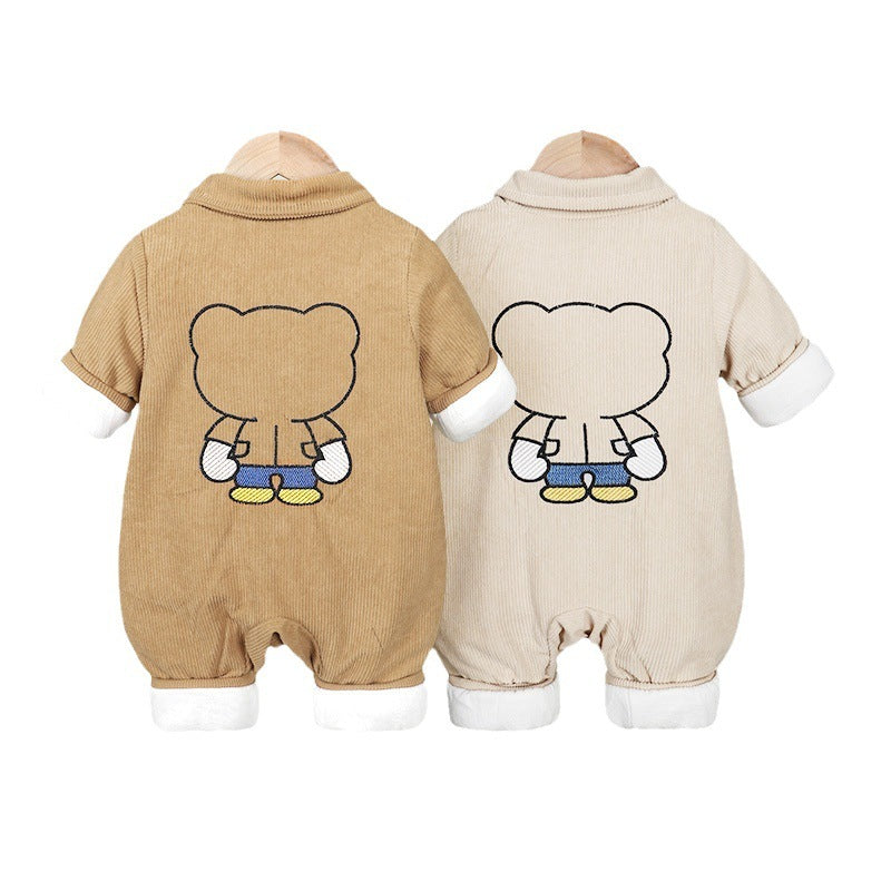 Infant Autumn Clothes Clothes Spring Double Layer