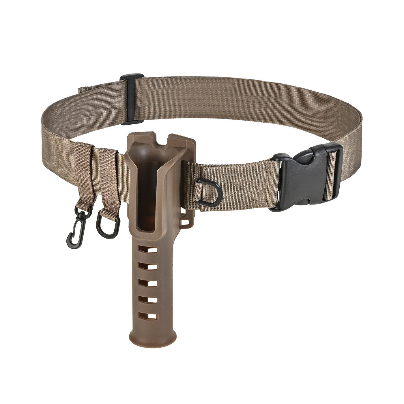 Fishing Rod Belt Bracket Fishing Waist Hanging Insertion Pole Barrel Holder Fishing Gear Hanging Buckle