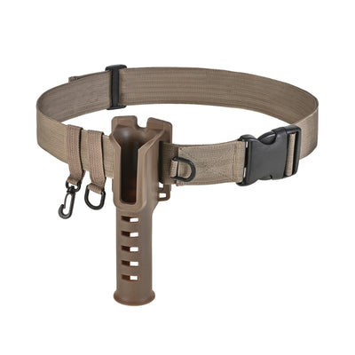 Fishing Rod Belt Bracket Fishing Waist Hanging Insertion Pole Barrel Holder Fishing Gear Hanging Buckle