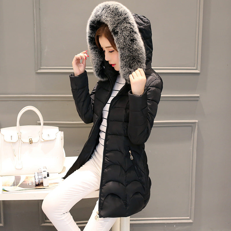 Thicken bridal winter dress ladies down padded jacket