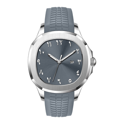 Classic Grenade Silicone Band Waterproof Quartz Watch