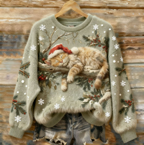 Women's 3D Digitally Printed Christmas Hoodie