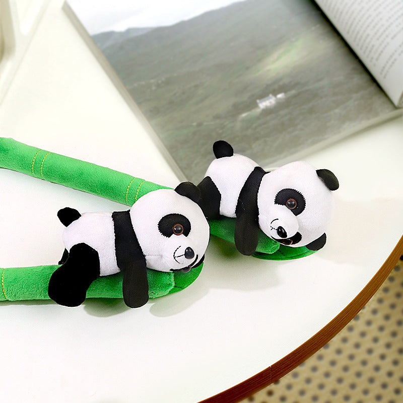 Bamboo Panda Cute Doll Ornaments Small Gift