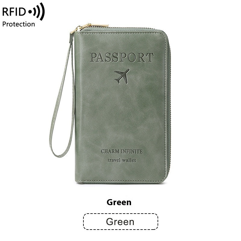 RFID Passport Case Ticket Storage Document Package