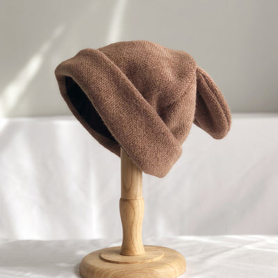 Knit Confinement Hat Warm Korean Cute Japanese Cold Hat
