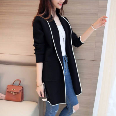 Autumn and winter ladies cardigan