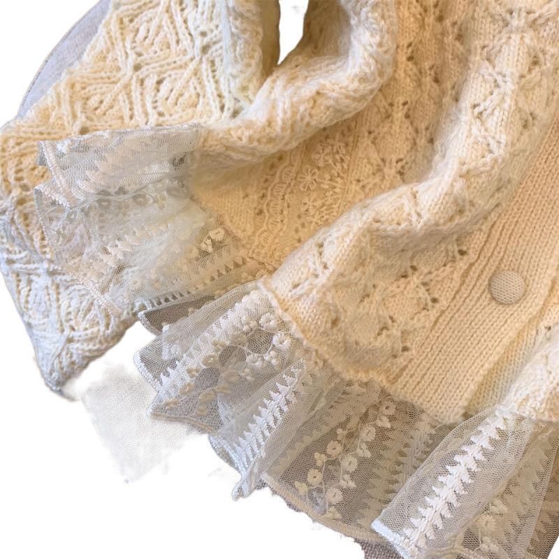 Western Style Knitted Cardigan For Women