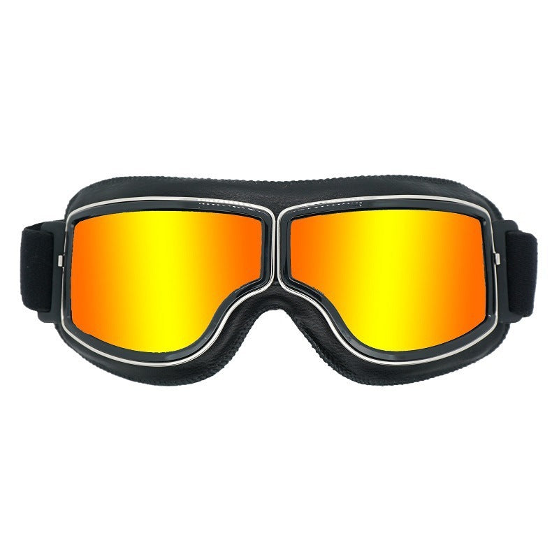 Retro Trendy Motorcycle Helmet Goggles