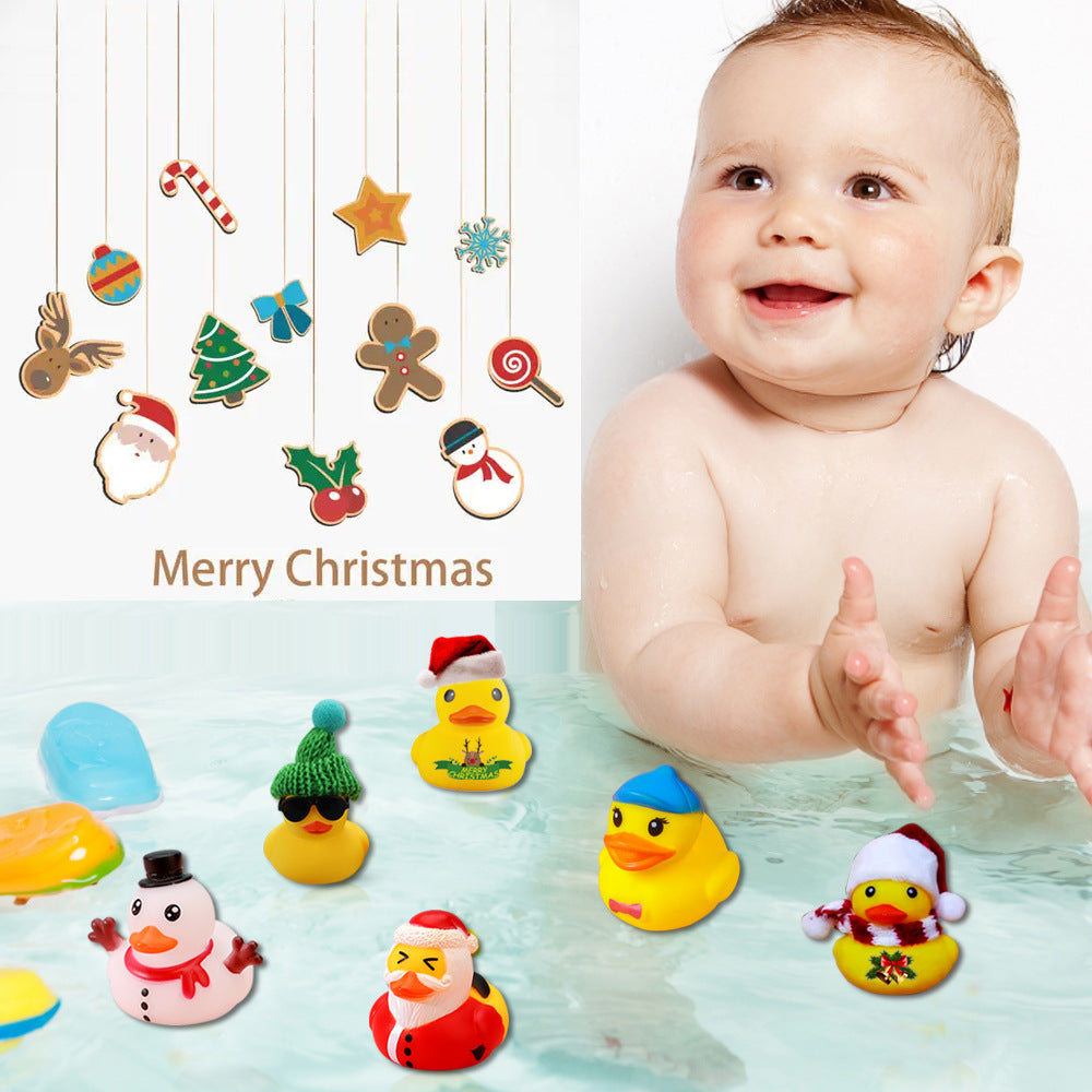 Fashion Personalized Christmas Rubber Duck Toy