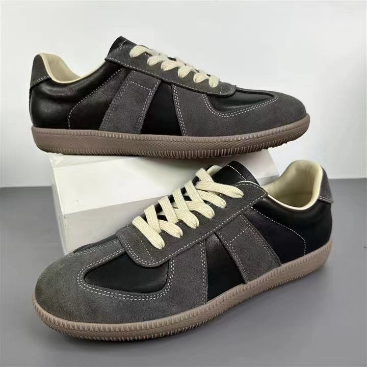Genuine Leather Versatile Sports Casual Breathable White Shoes