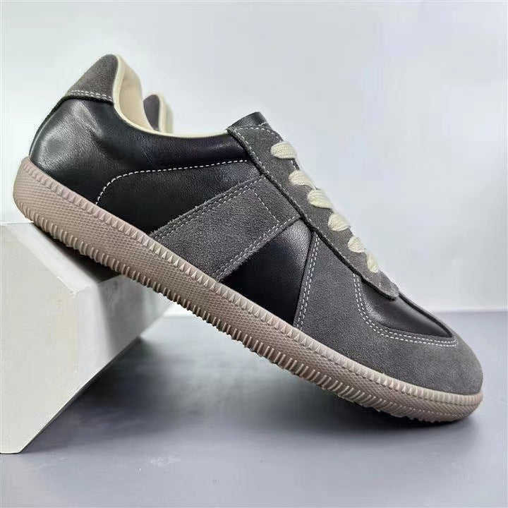Genuine Leather Versatile Sports Casual Breathable White Shoes