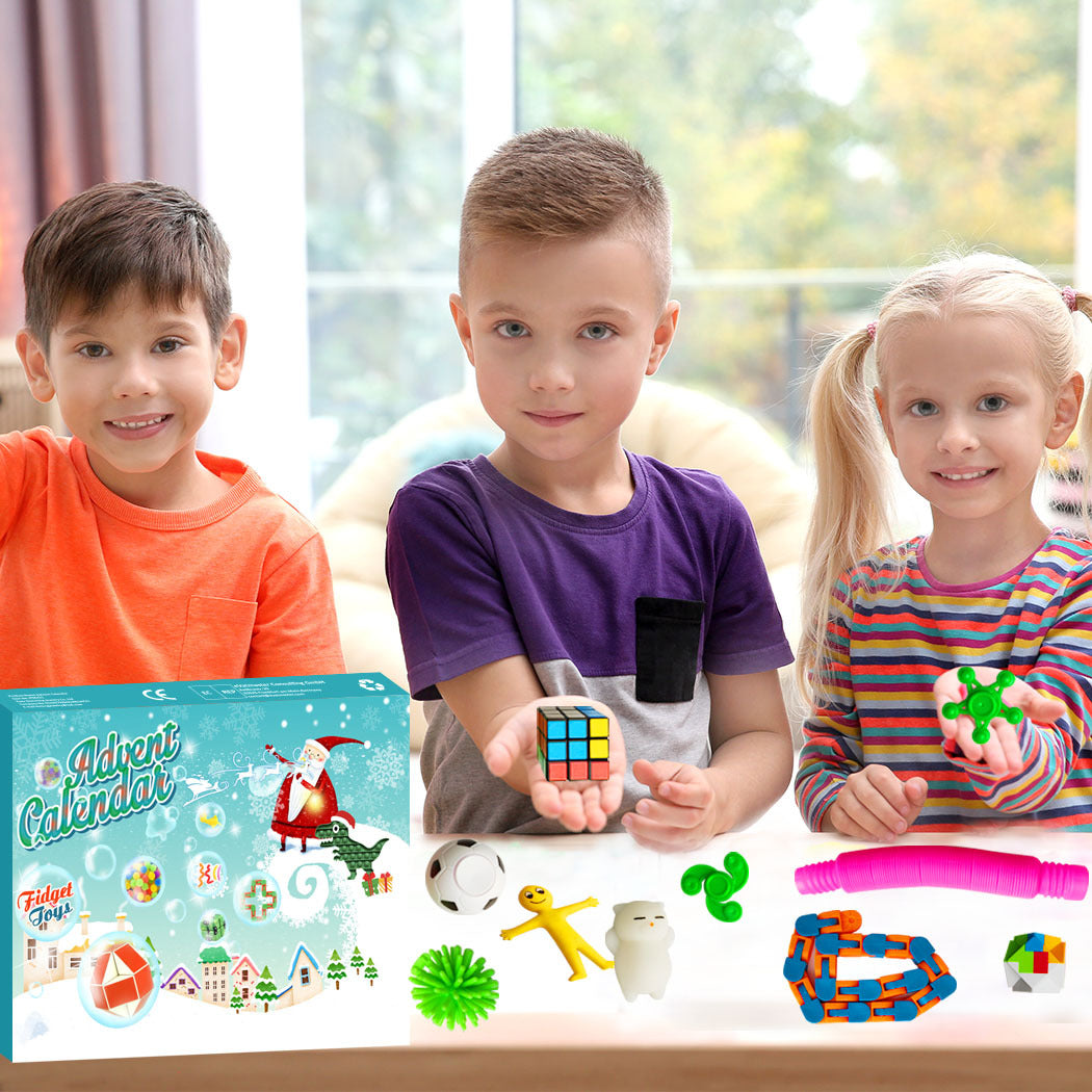 Countdown Blind Box Useful Tool For Pressure Reduction Toy Gift Box Christmas Gift Children's Toy