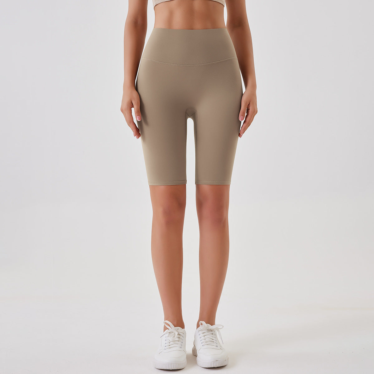 Breathable Double-sided Brushed Yoga Shorts