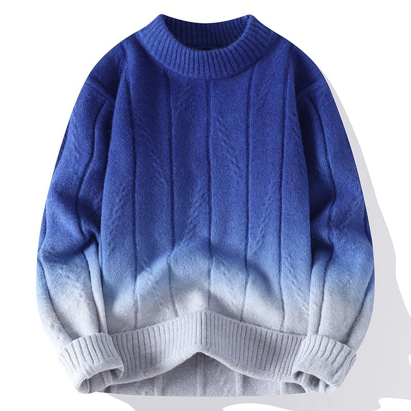High-grade Sweater Gradient Fashion Men