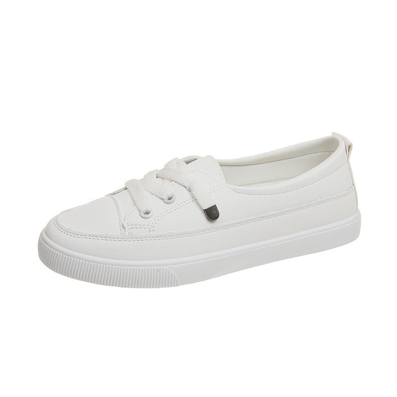 Women's White Shoes Personalized Stylish And Simple Casual
