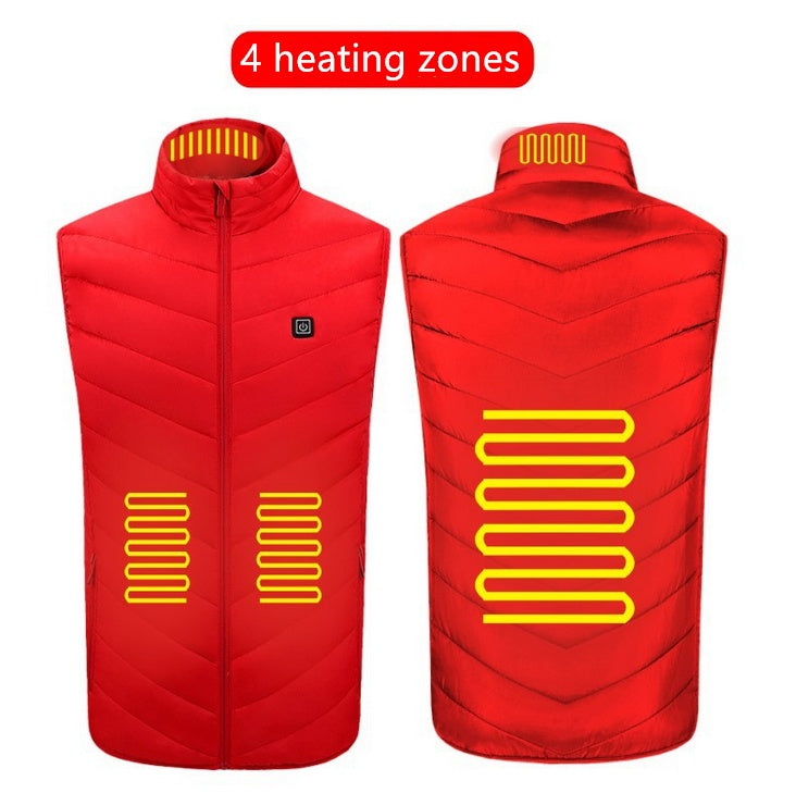 2020 Model Heated Vest Washable USB Charging Electric