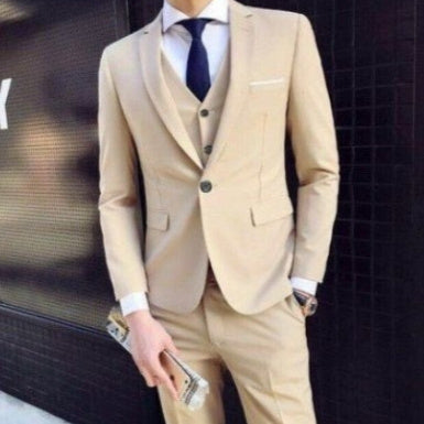 Men's Suit Three-piece Suit Business Wear Formal Wear