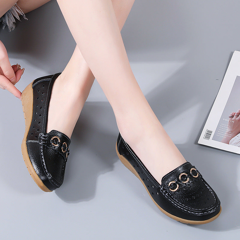 Spring And Autumn Wedge Driving Plus Size Maternity Shoes