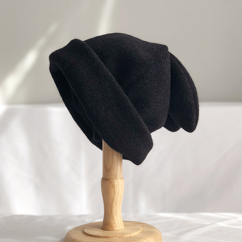 Knit Confinement Hat Warm Korean Cute Japanese Cold Hat