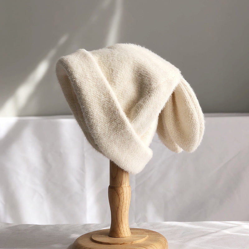 Knit Confinement Hat Warm Korean Cute Japanese Cold Hat