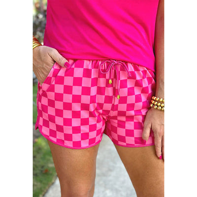 Straight Shorts Women's Simple Drawstring