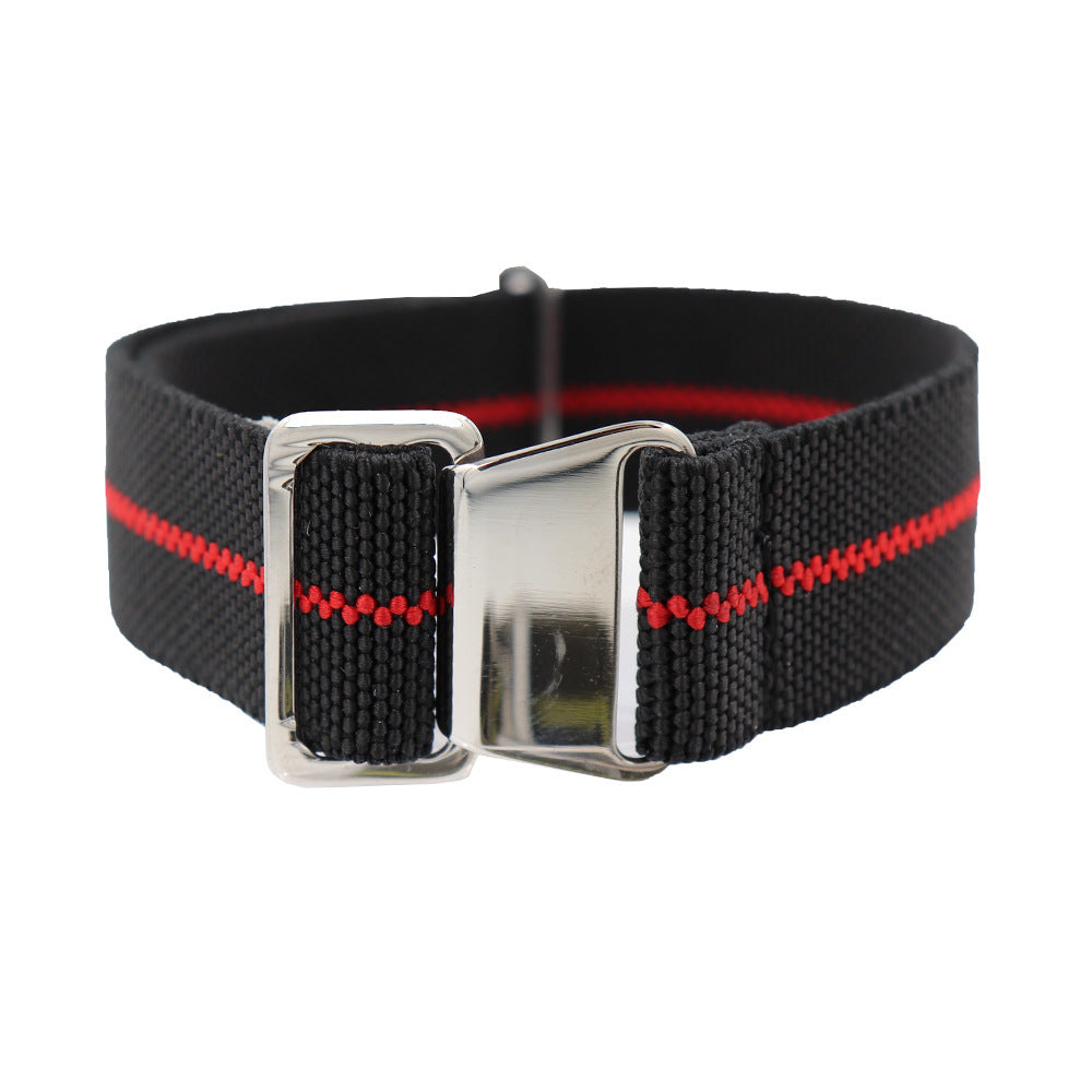 Fineknit Color Matching Elastic Quick-drying Men's Nylon Watchband