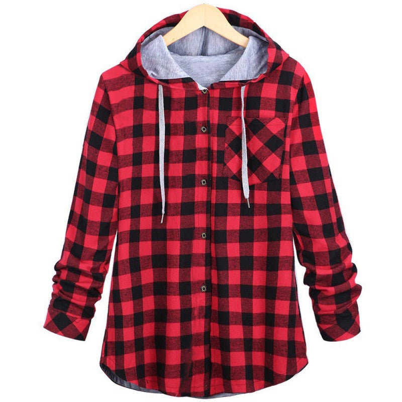 Winter Sweatshirt Hooded Coat Autumn Ladies