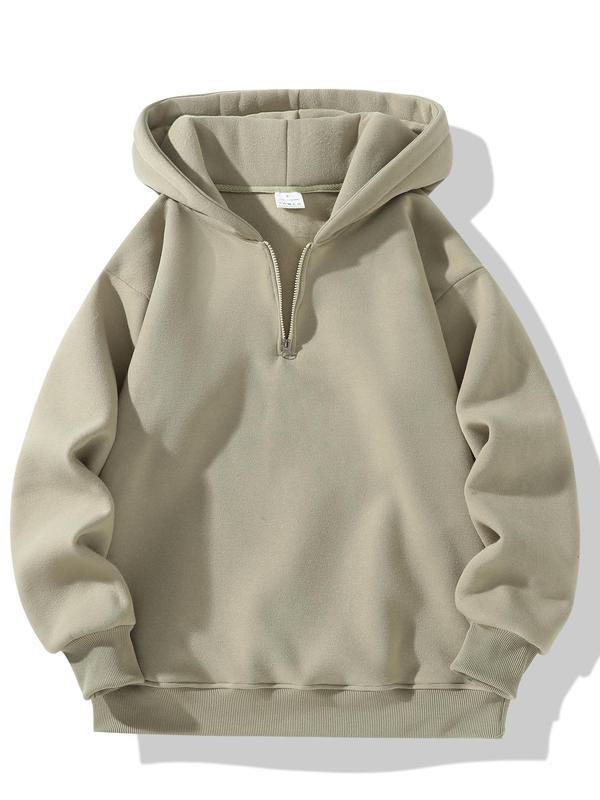 Autumn And Winter Men's Zipper Hoodie Loose Sports Sweater