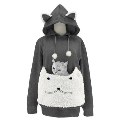 Long Sleeved Hooded Sweater In Europe And America