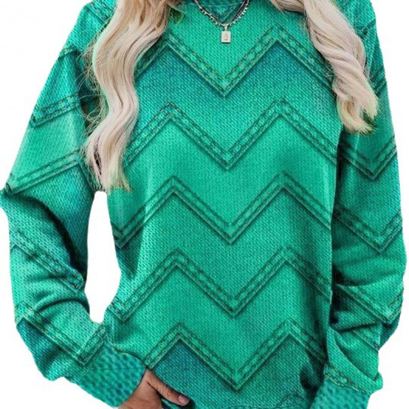 Winter Christmas Hooded Sweater Printed Men And Women Loose Casual