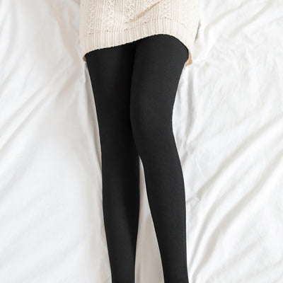 Pregnant Women's Pantyhose Cotton Vertical Stripes Autumn And Winter
