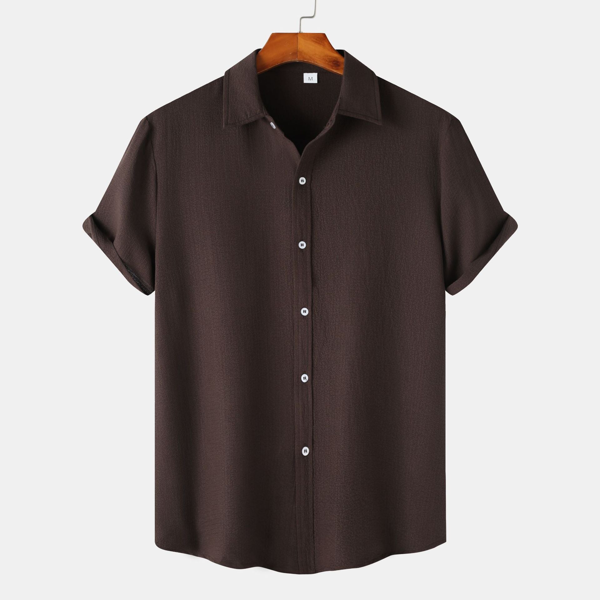 Casual Short-sleeved Men's Shirt