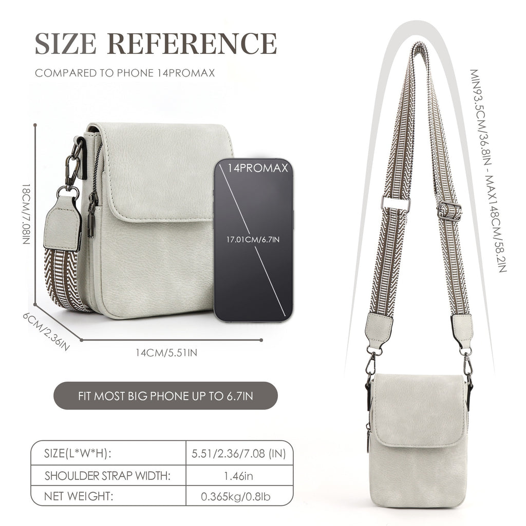 Adjustable Shoulder Strap Portable Mini Small Crossbody Bag