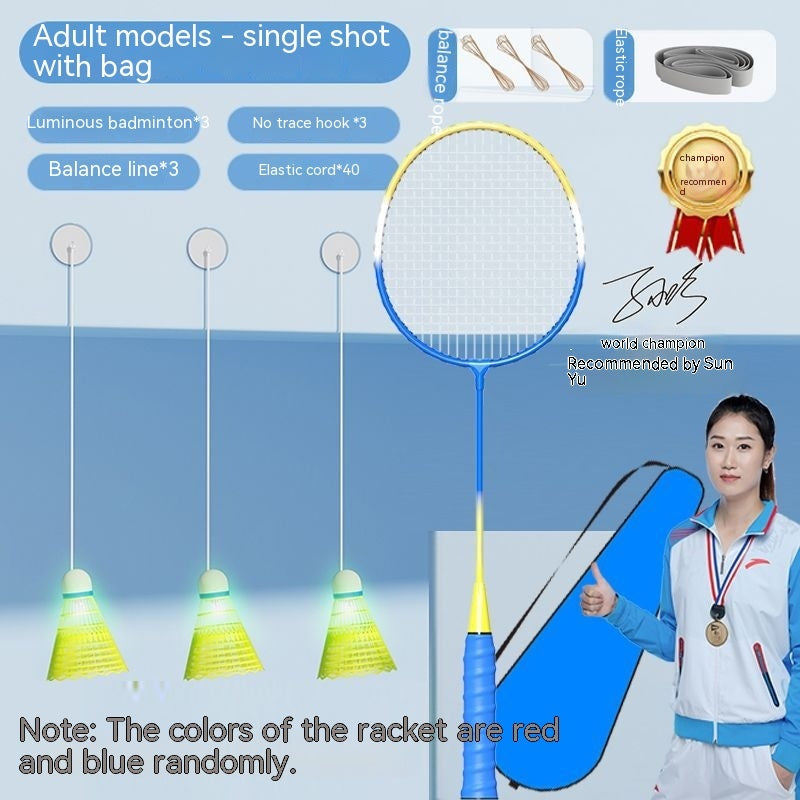 Strength Practice Fitness Sparring Rebound Badminton Trainer
