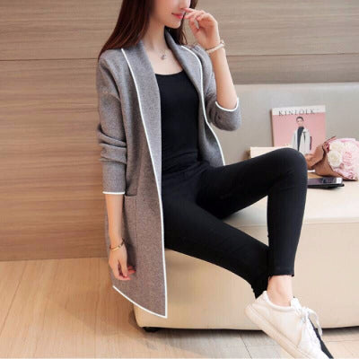 Autumn and winter ladies cardigan