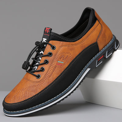 Casual Plus Size Men's Shoes Slip-on Flat Heel