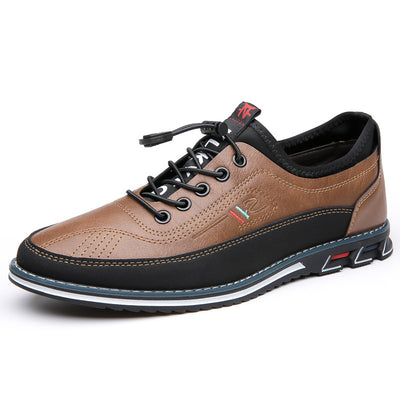 Casual Plus Size Men's Shoes Slip-on Flat Heel