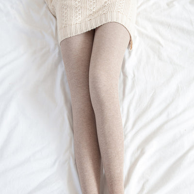 Pregnant Women's Pantyhose Cotton Vertical Stripes Autumn And Winter