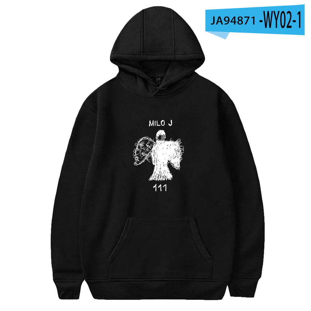 Trendy All-matching Fleece Hooded Sweater