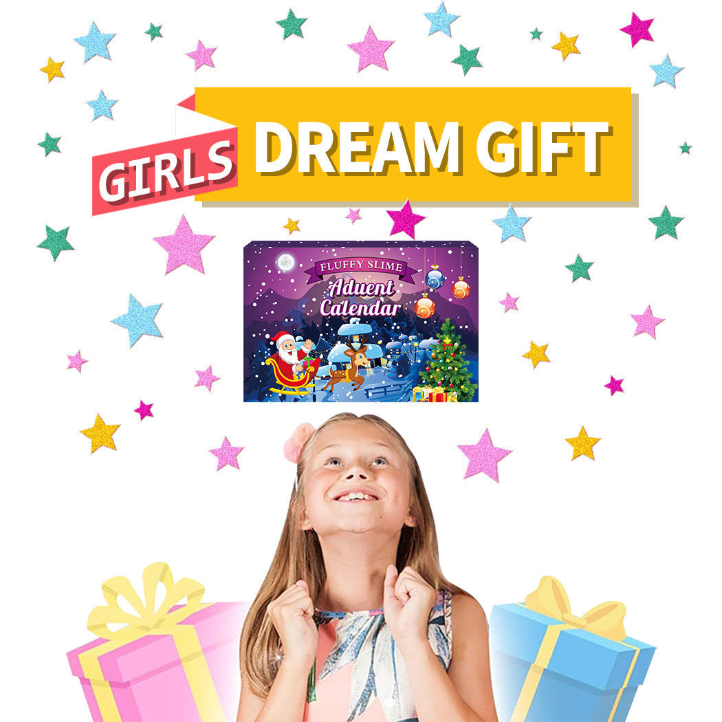 Christmas Children's Toy Foaming Glue Plasticene Blind Box