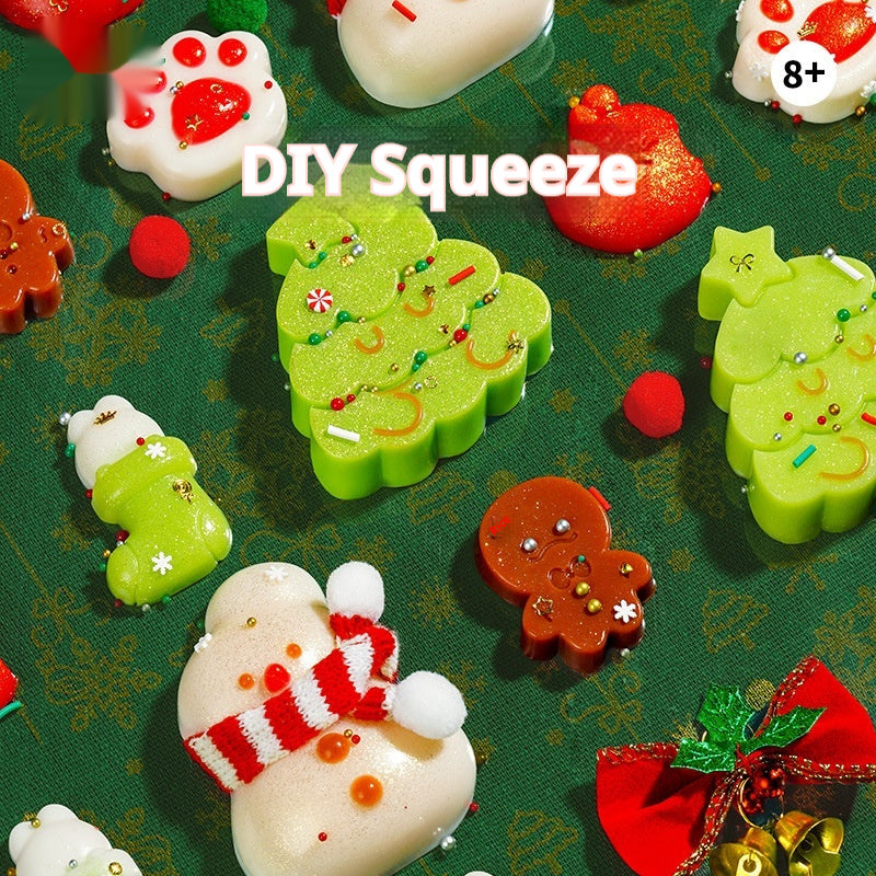 Tuyi Christmas Squeezing Toy DIY Material Package Manual Decompression