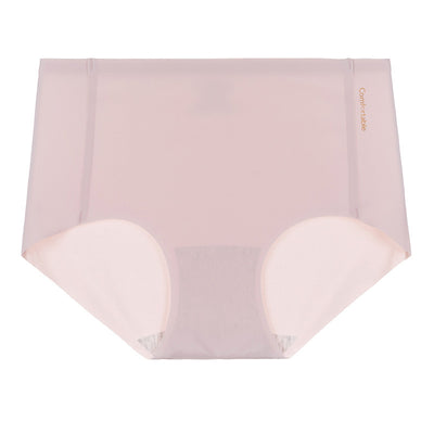 Ice Silk Underwear For Women Traceless Mid Waist Cotton Crotch Antibacterial