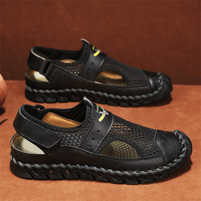 Men's Mesh Breathable Summer Hollow Shoes